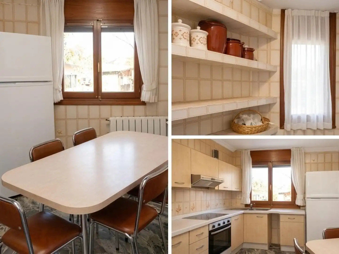 Cuina de Casa o xalet en venda en Andorra (Teruel) amb Calefacció, Terrassa i Piscina