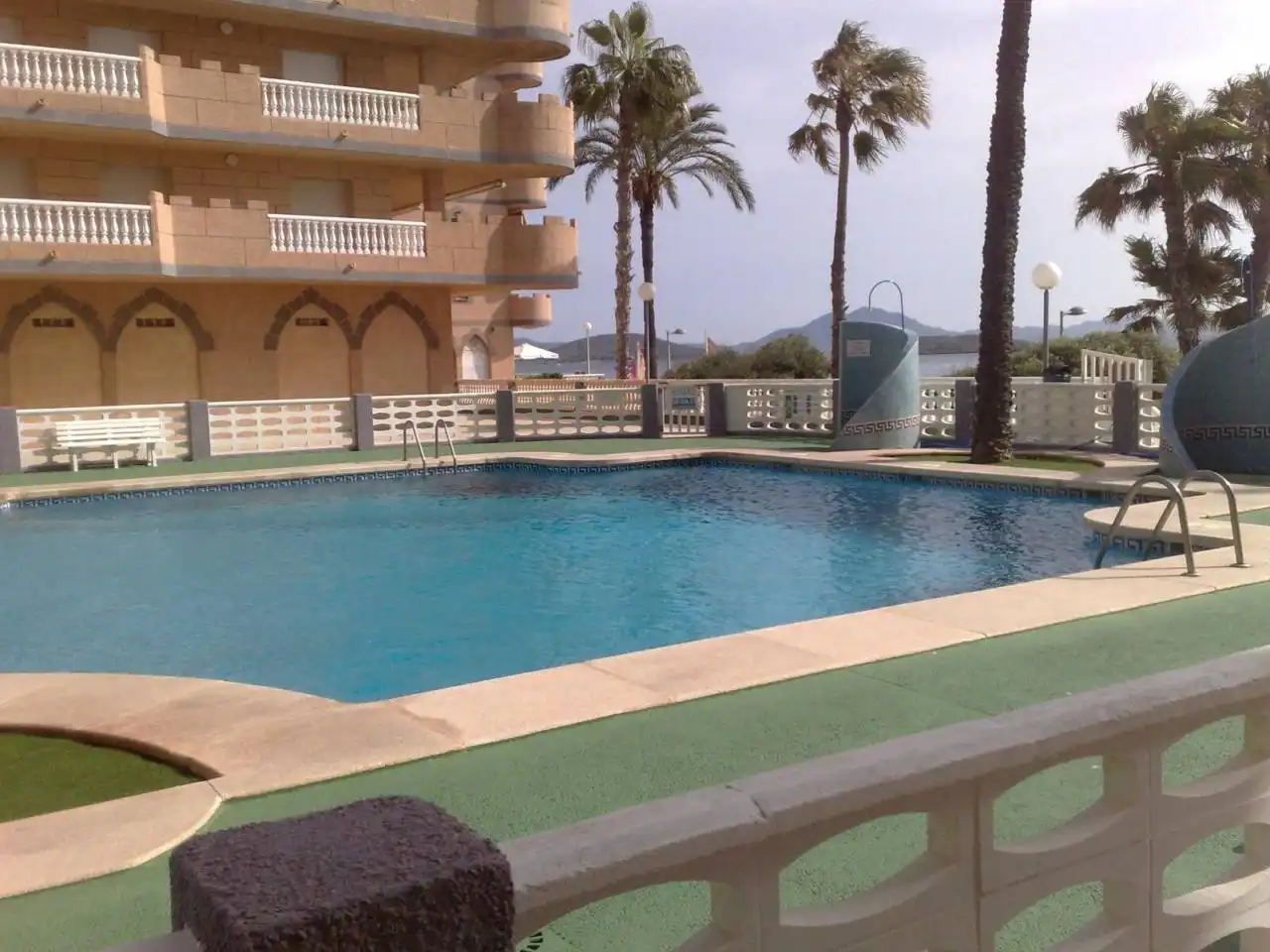 Swimming pool of Attic for sale in Playa del Galán
