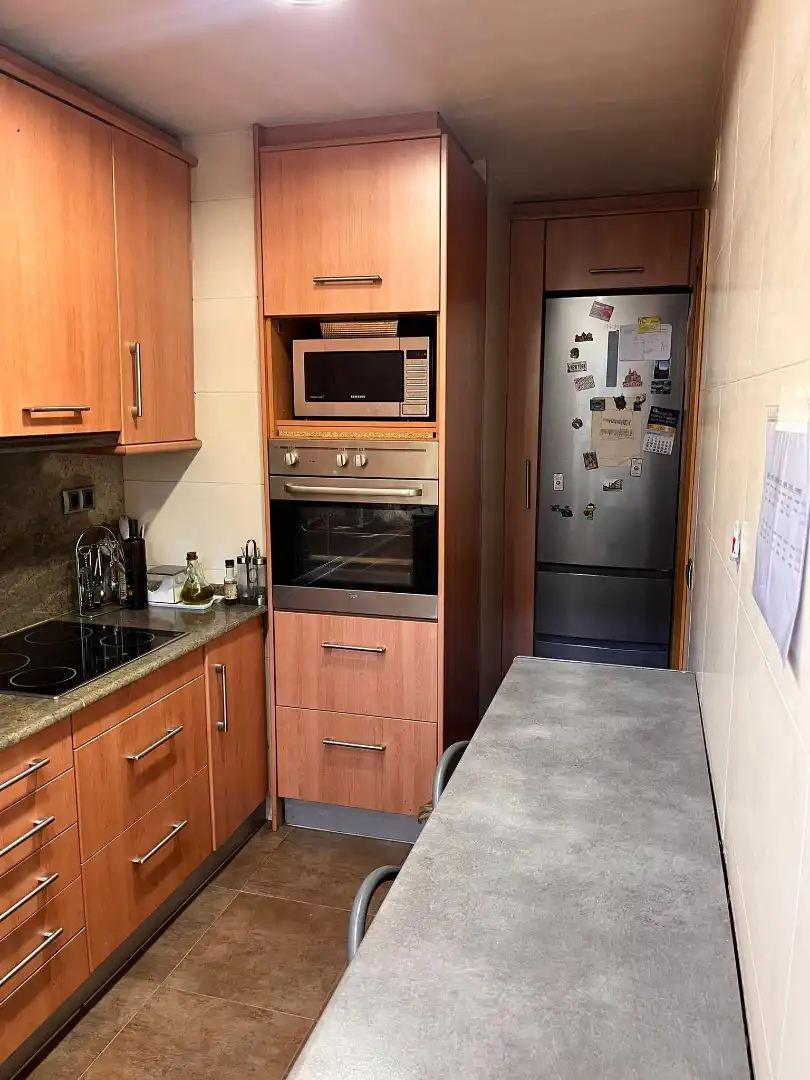 Cocina de Piso en venta en Lleida con Calefacción, Parquet y Amueblado