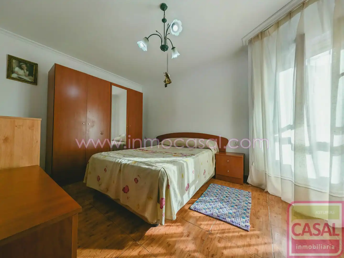 Bedroom of Flat for sale in Langreo  with Heating and Terrace