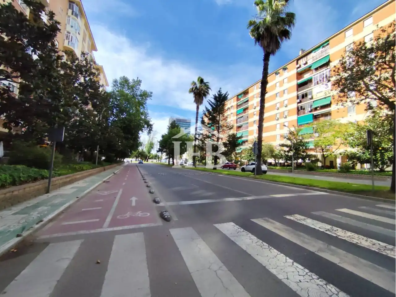 Vista exterior de Pis en venda en Badajoz amb Calefacció, Moblat i Balcó