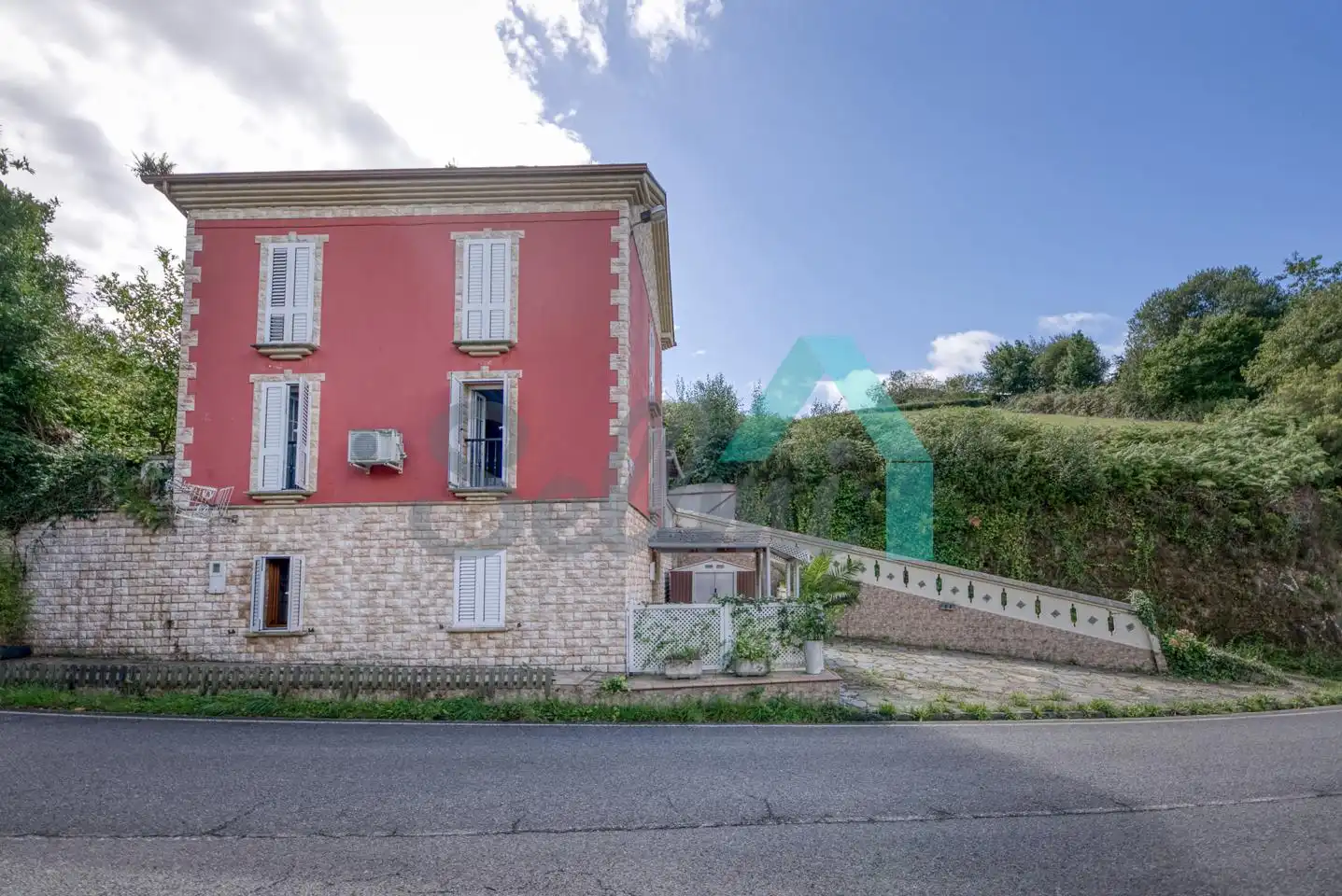 Exterior view of Houses for sale in Coaña  with Heating, Terrace and Furnished
