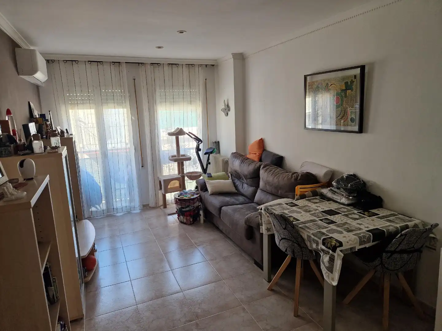 Sala d'estar de Pis en venda en Lleida amb Aire condicionat i Calefacció