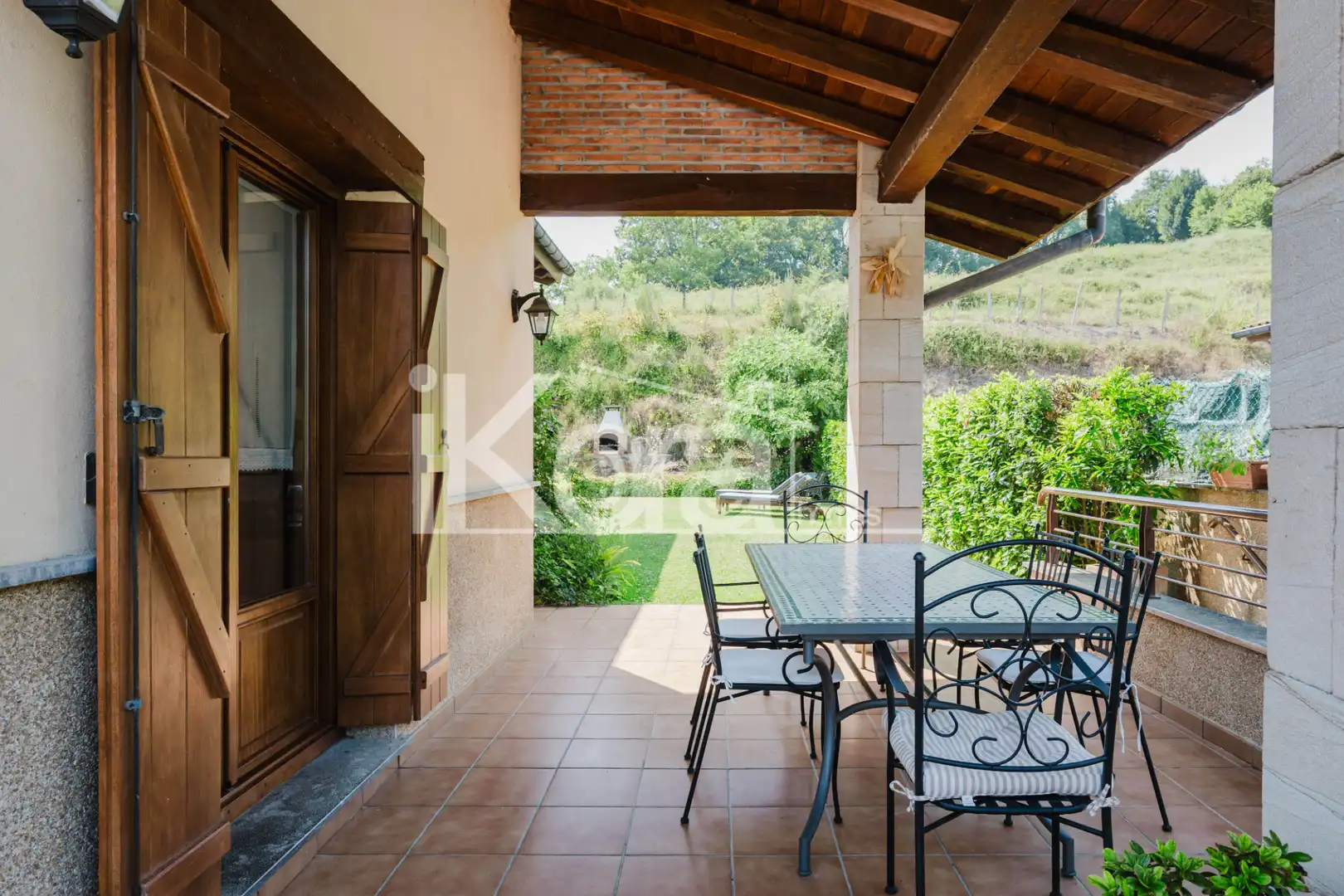 Terraza de Casa adosada en venta en Bergara con Calefacción, Jardín privado y Parquet