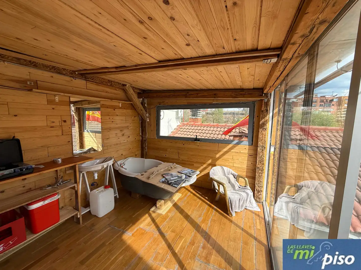 Terrassa de Casa o xalet en venda en Valladolid amb Calefacció, Jardí privat i Parquet