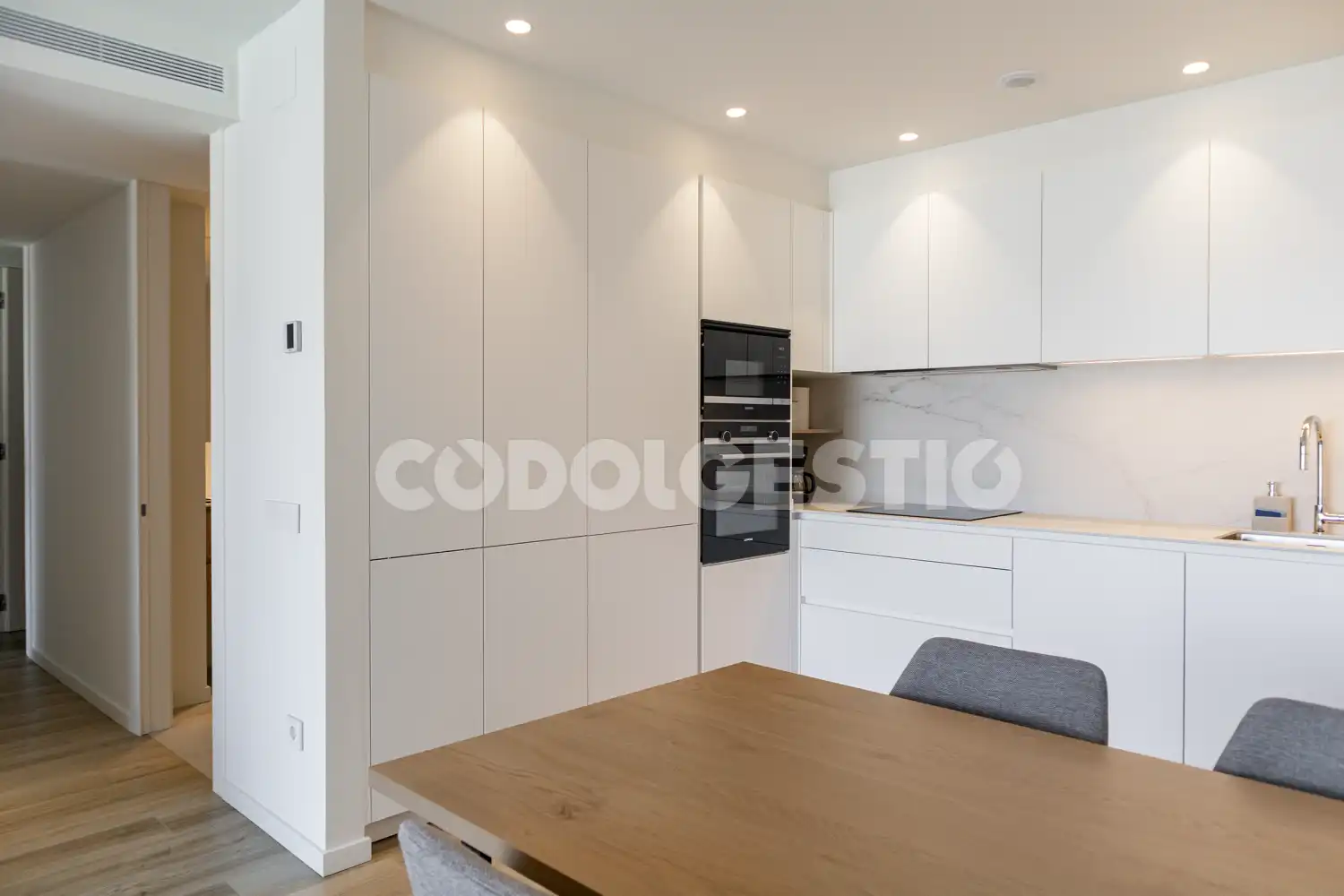 Küche von Wohnung zum Verkauf in Vic mit Terrasse