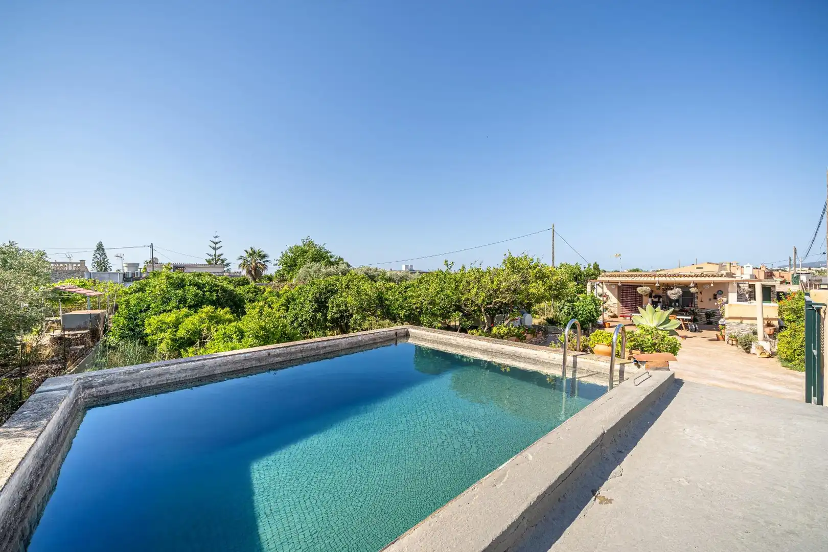 Piscina de Finca rústica en venta en  Palma de Mallorca con Aire acondicionado, Calefacción y Jardín privado