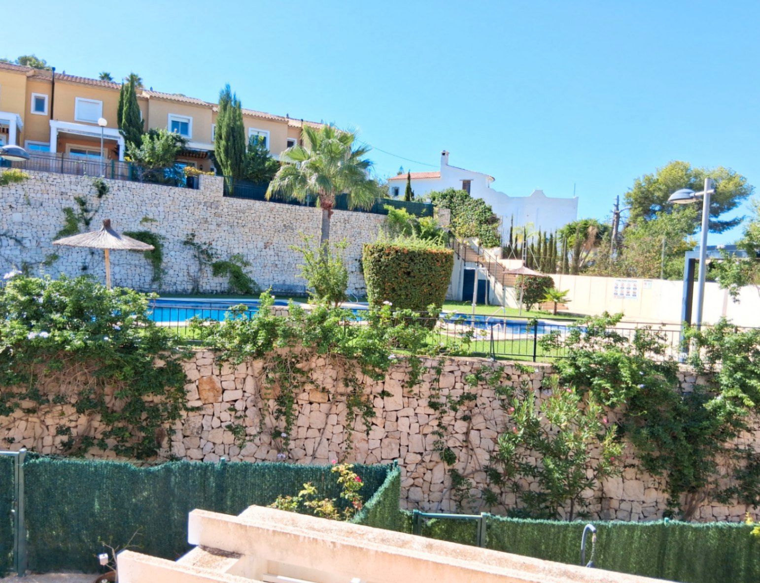 Garden of House or chalet for sale in Calpe / Calp  with Air Conditioner, Heating and Private garden