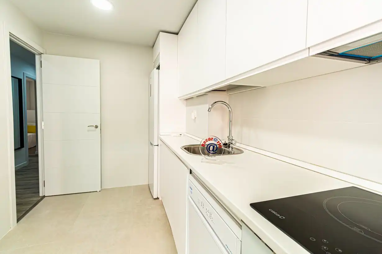 Kitchen of Flat for sale in Madrid  with Air Conditioner, Heating and Terrace