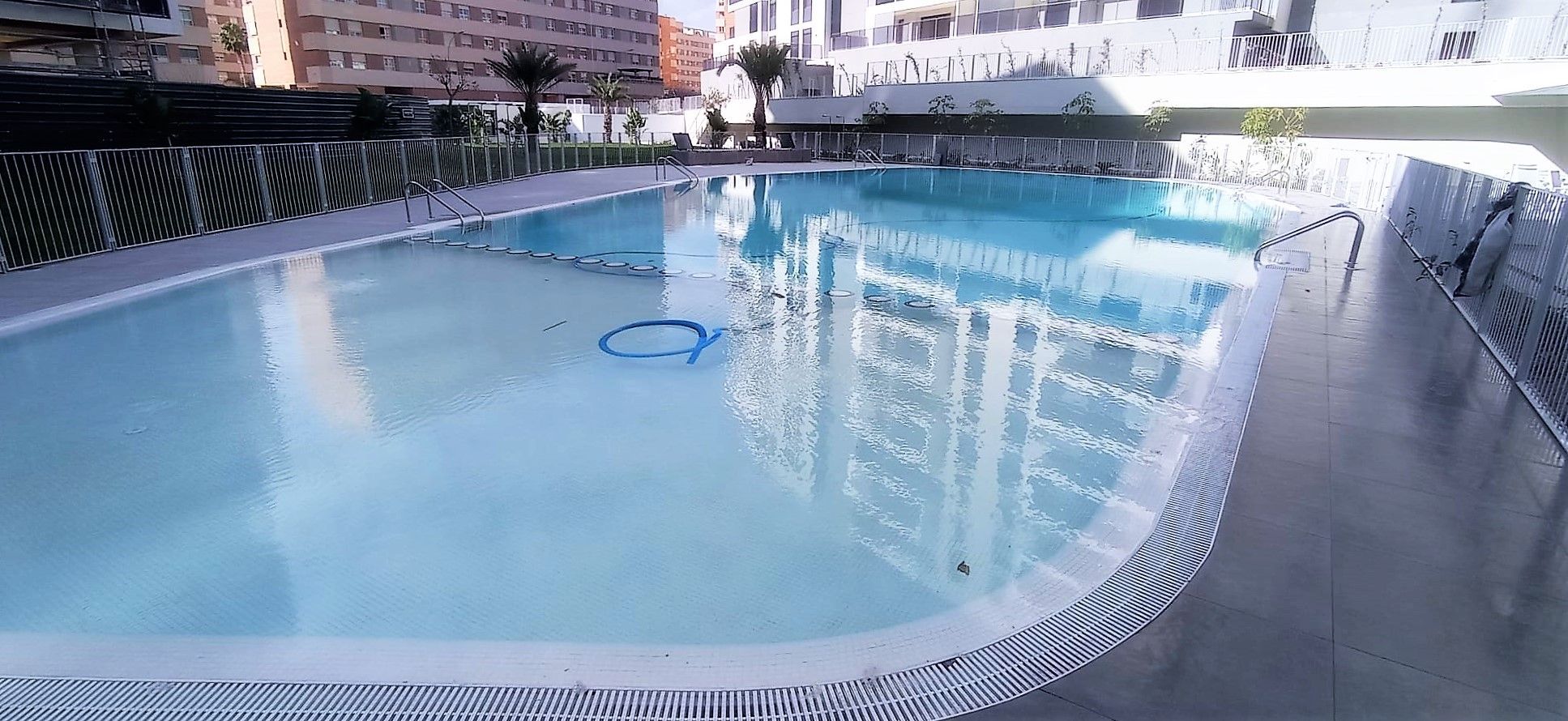 Swimming pool of Flat to rent in Alicante / Alacant  with Air Conditioner, Heating and Parquet flooring