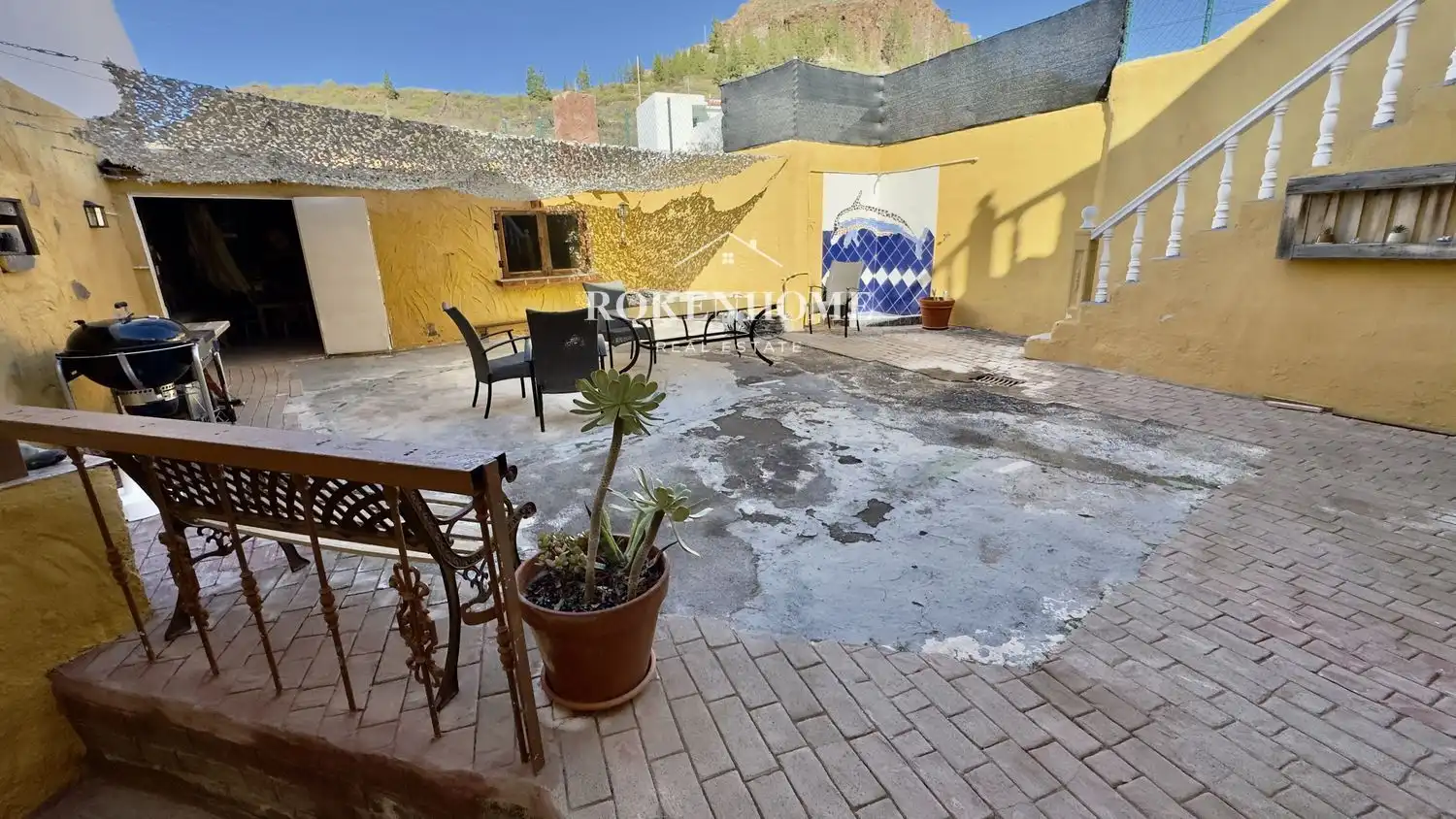 Terraza de Casa adosada en venta en Santiago del Teide con Aire acondicionado, Terraza y Trastero