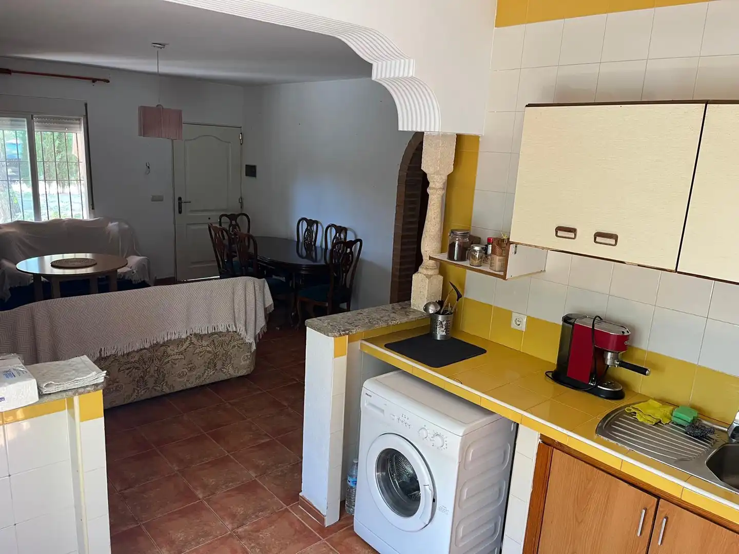 Cocina de Casa o chalet en venta en Villarrobledo con Aire acondicionado, Jardín privado y Terraza