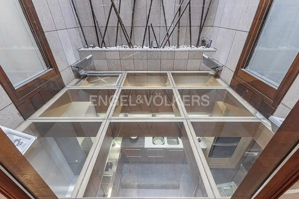 Cuina de Casa adosada en venda en Barcelona amb Aire condicionat, Calefacció i Jardí privat