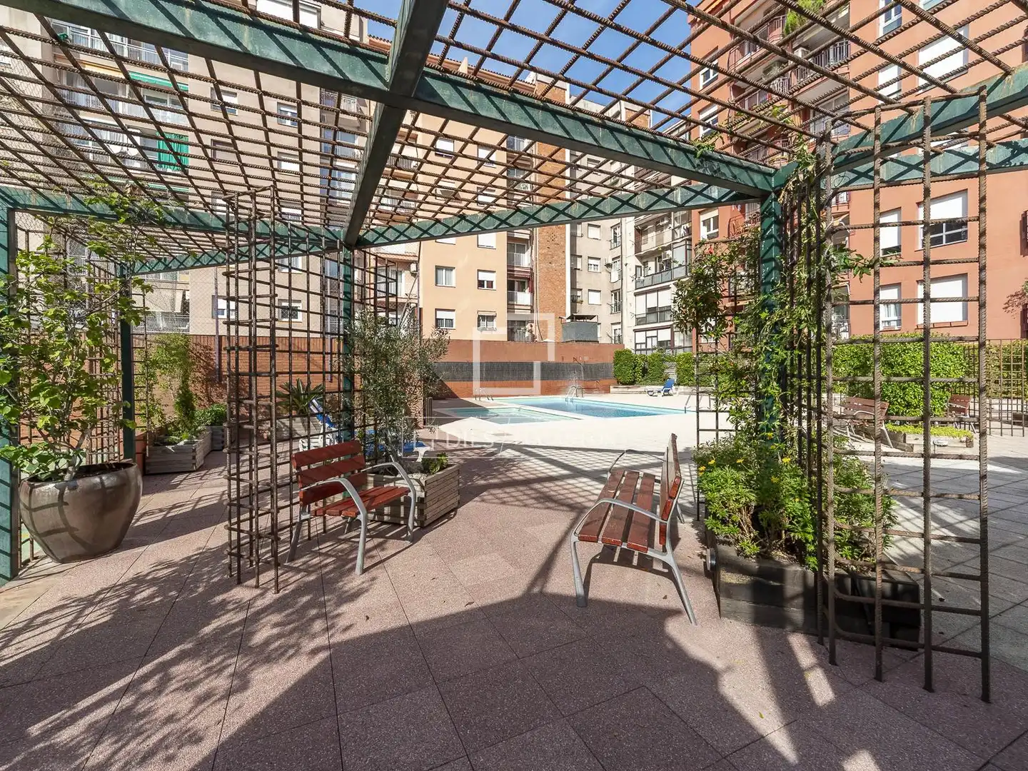 Terrasse von Dachboden zum Verkauf in Barcelona mit Klimaanlage, Heizung und Terrasse