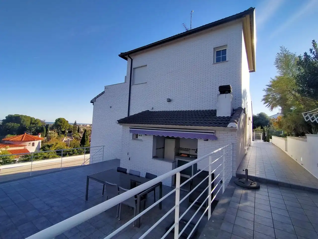 Terraza de Casa o chalet en venta en Oliva con Aire acondicionado, Jardín privado y Terraza