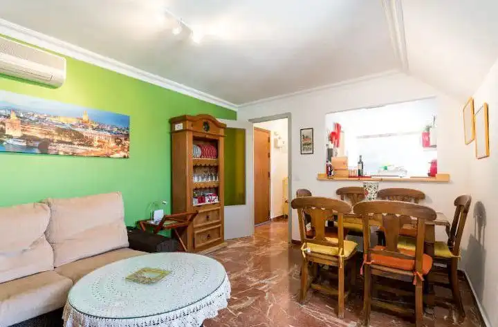 Sala de estar de Ático en venta en Sevilla con Aire acondicionado y Calefacción