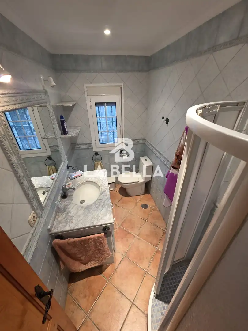 Bany de Casa o xalet en venda en Sevilla amb Aire condicionat, Jardí privat i Traster