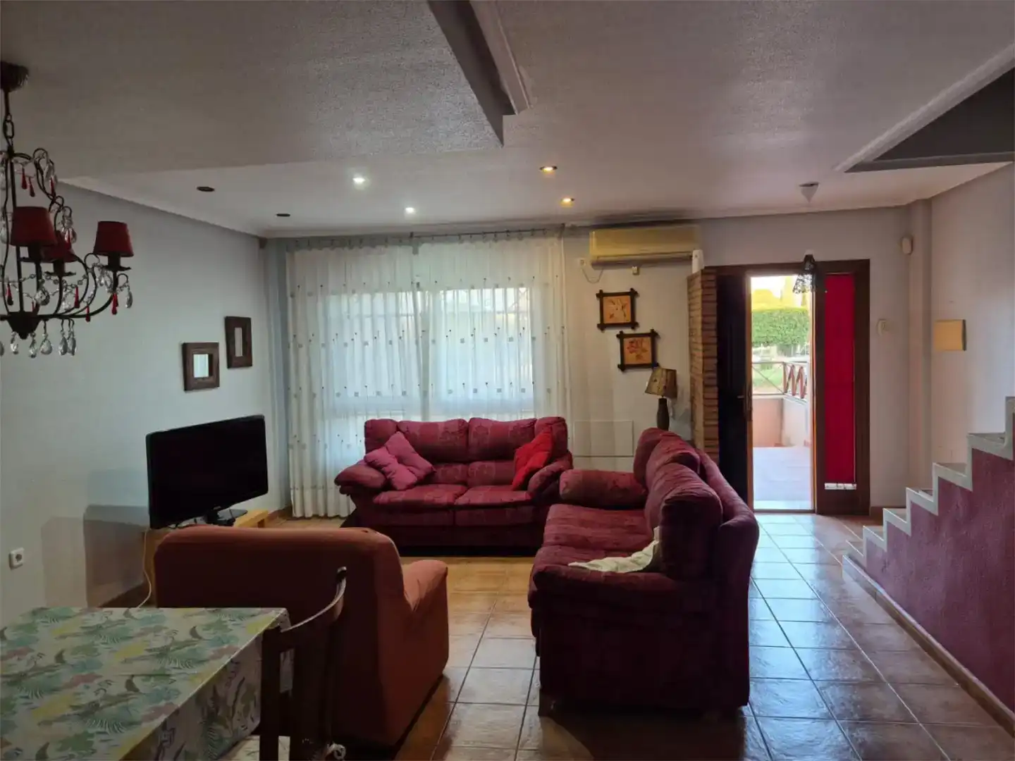 Sala de estar de Dúplex en venta en Alguazas con Aire acondicionado, Trastero y Amueblado
