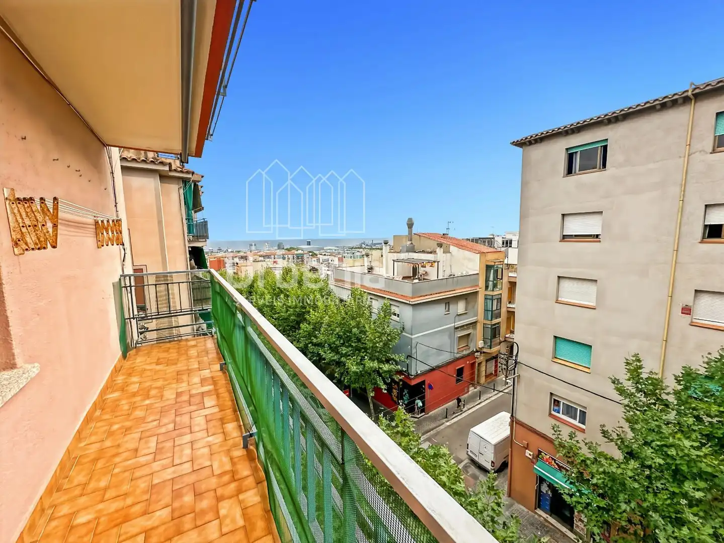 Exterior view of Flat for sale in Mataró  with Terrace and Furnished