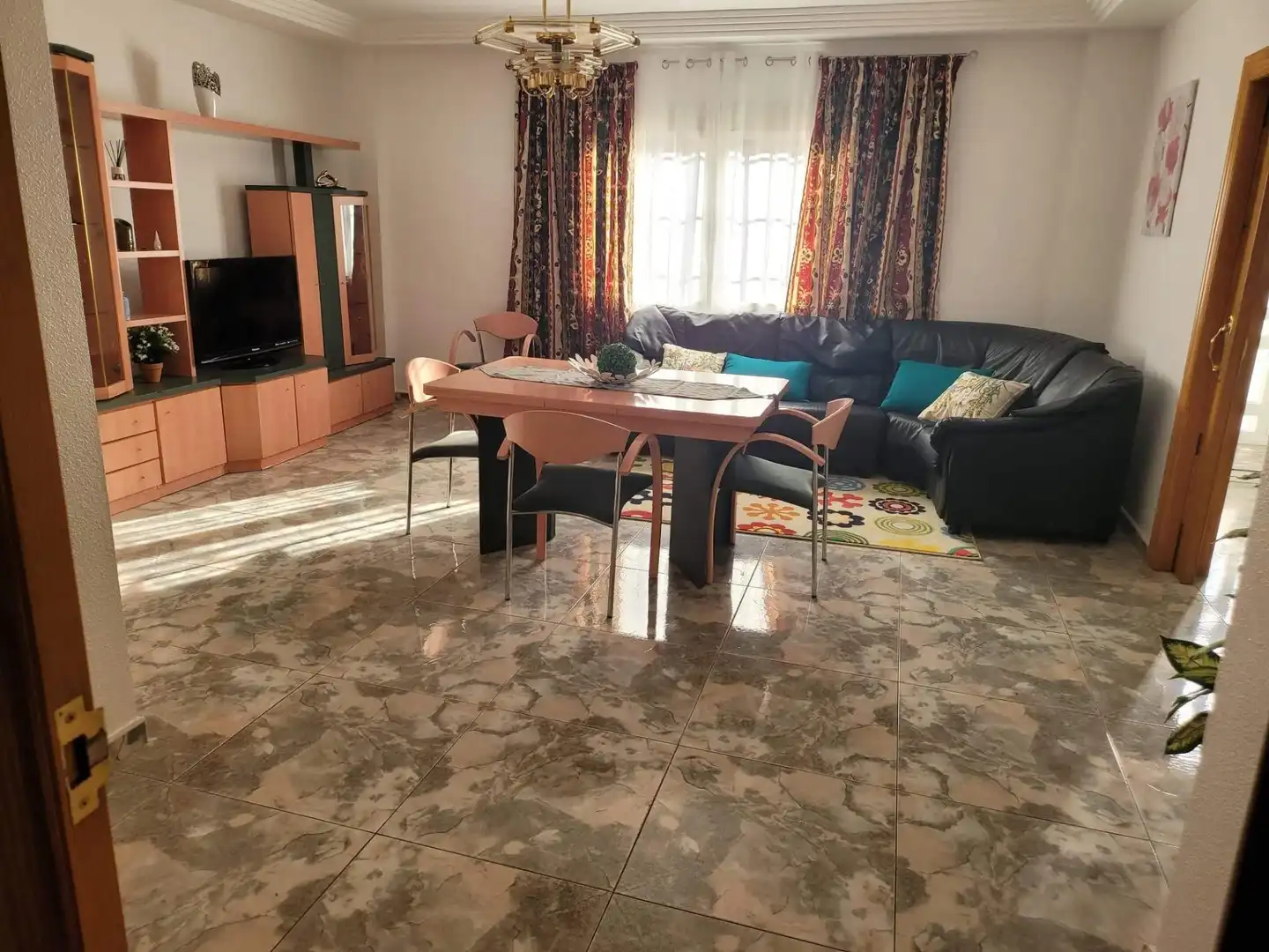 Living room of Flat for sale in Murcia  with Air Conditioner, Private garden and Storage room