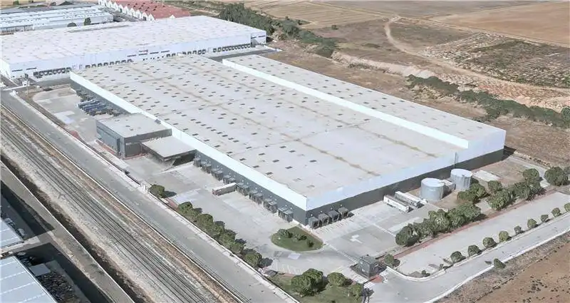 Vista exterior de Nau industrial de lloguer en Alovera