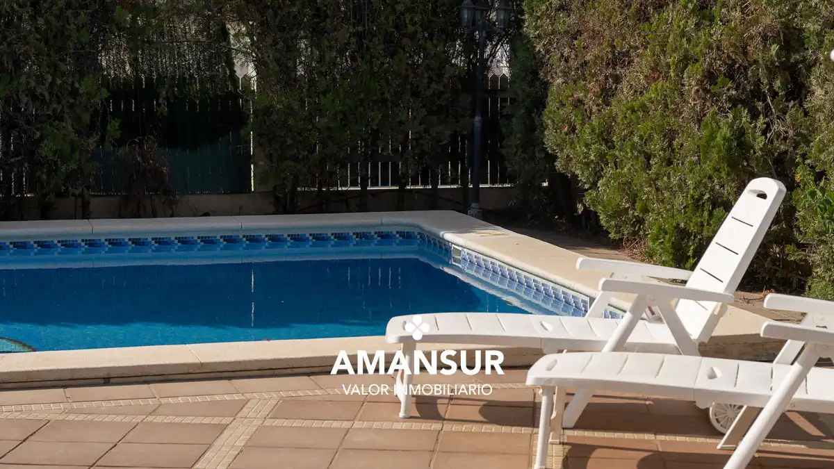 Swimming pool of Houses for sale in Punta Umbría  with Heating, Terrace and Swimming Pool