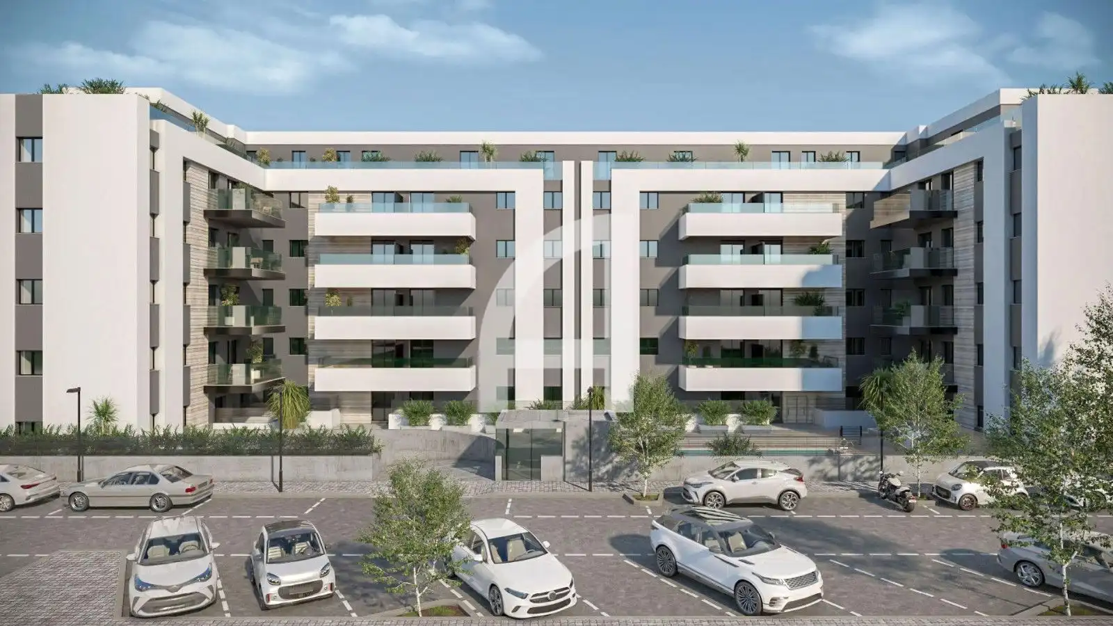Exterior view of Flat for sale in Mijas  with Air Conditioner, Heating and Terrace