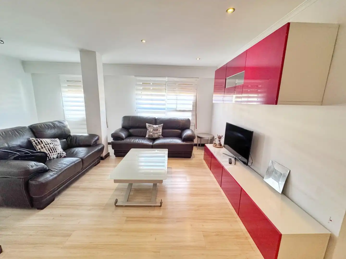 Sala de estar de Piso de alquiler en Petrer con Aire acondicionado, Calefacción y Amueblado