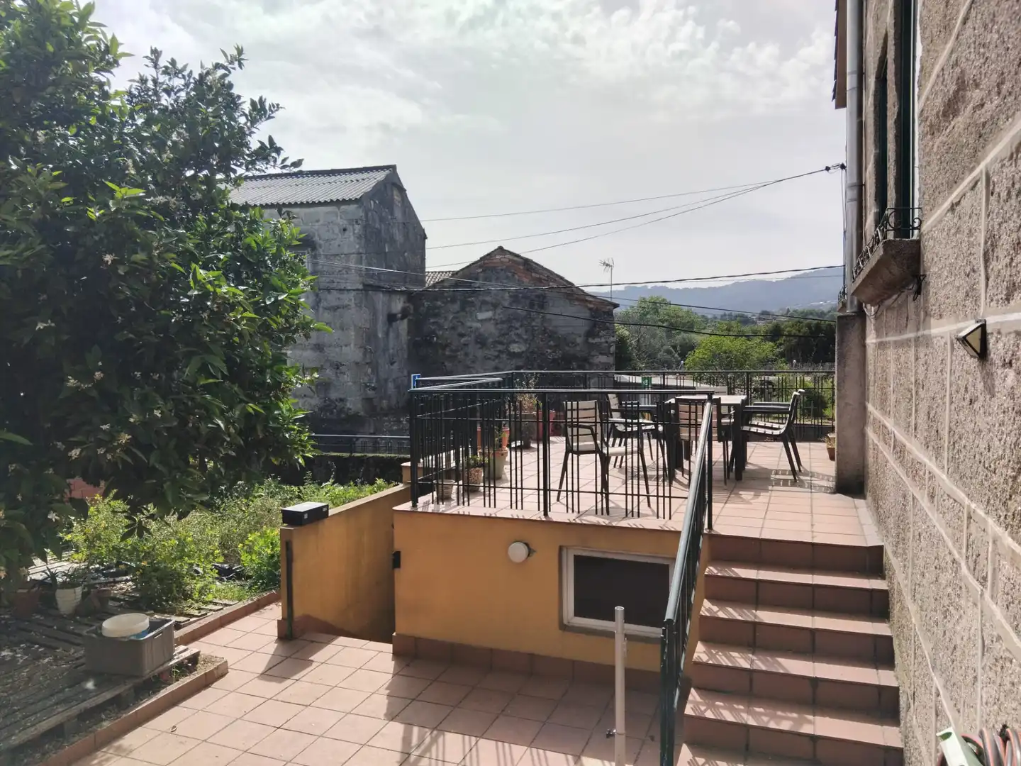 Terrasse von Haus oder Chalet zum Verkauf in Vigo  mit Privatgarten, Möbliert und Balkon