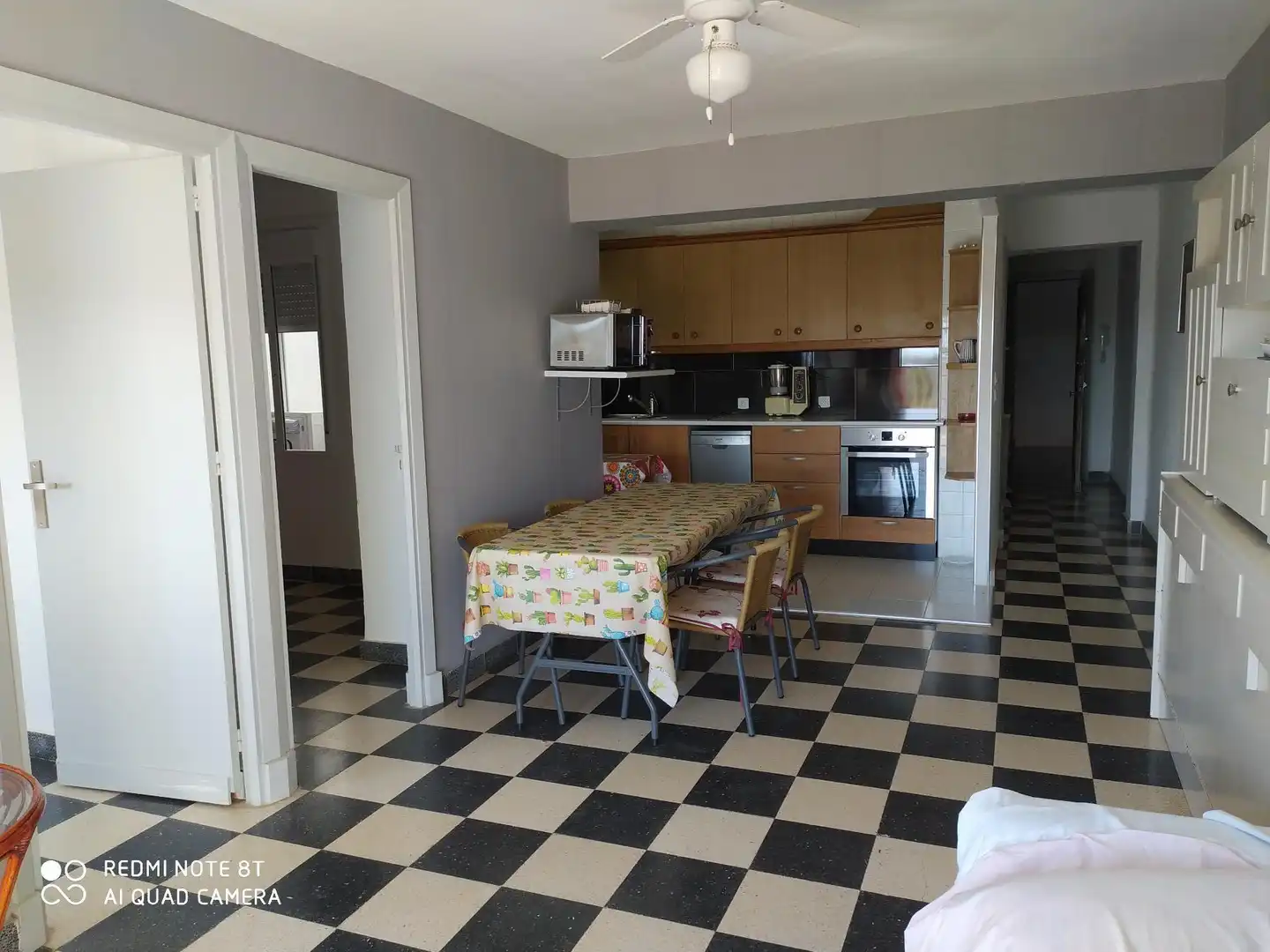 Cocina de Apartamento de alquiler en Cartagena con Calefacción y Terraza