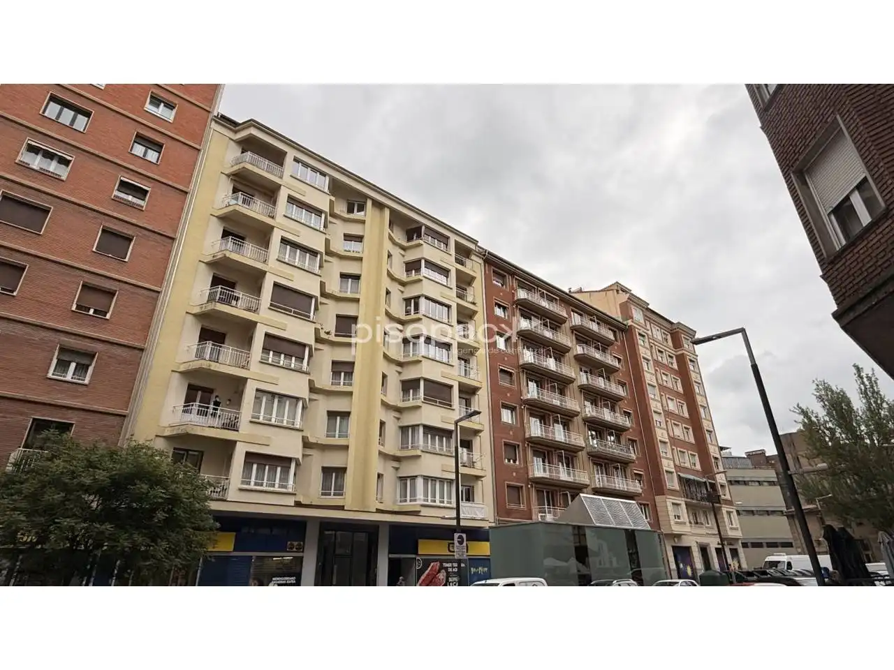 Exterior view of Flat for sale in  Pamplona / Iruña  with Heating, Parquet flooring and Storage room