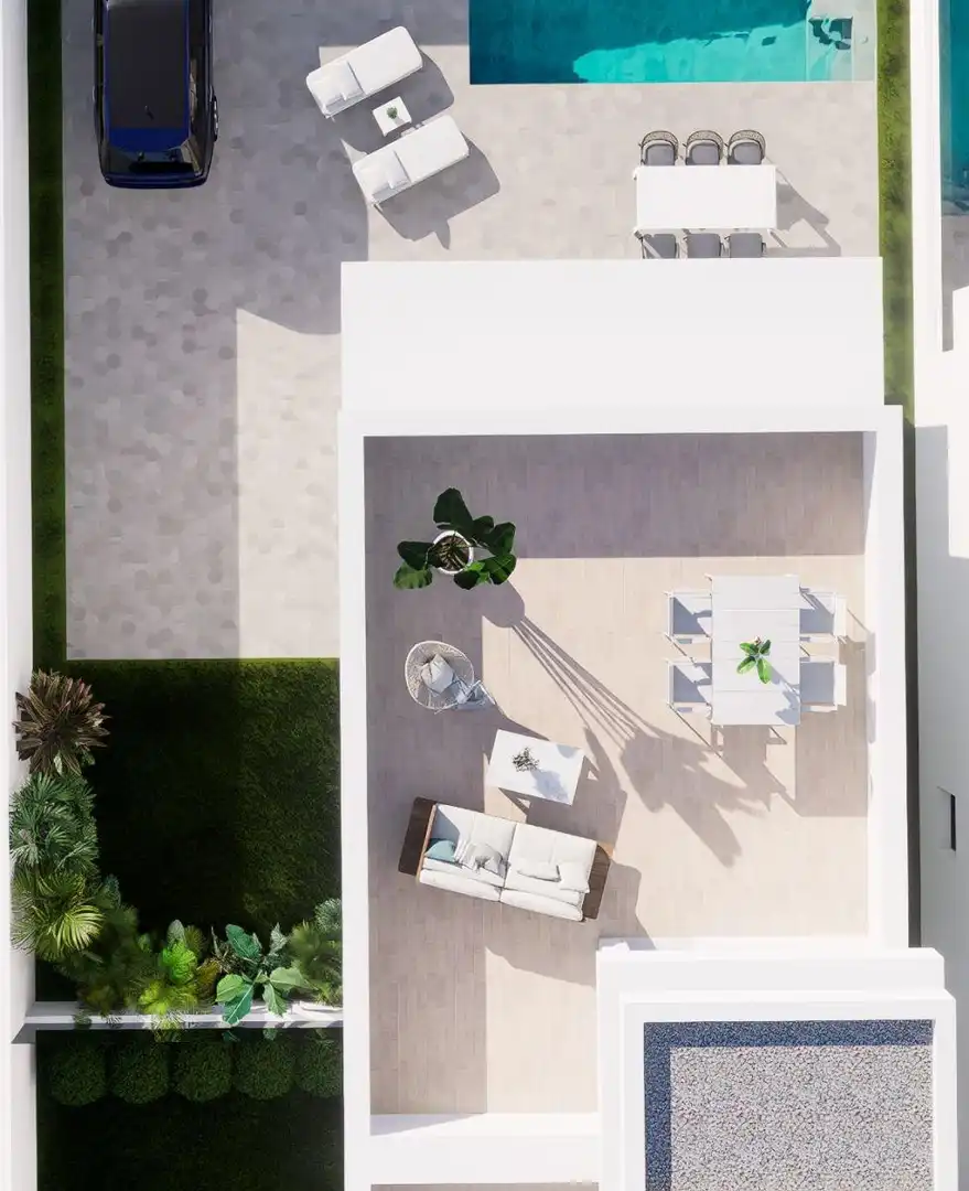 Terraza de Casa o chalet en venta en Orihuela con Aire acondicionado, Jardín privado y Terraza