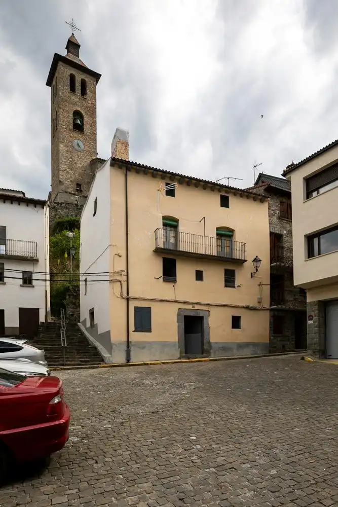 Vista exterior de Casa o chalet en venta en Biescas con Calefacción