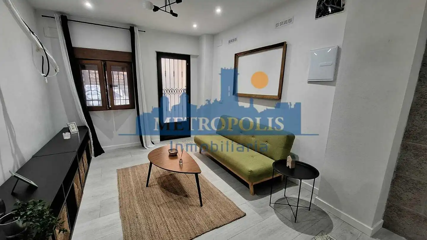 Sala de estar de Casa o chalet en venta en Burriana / Borriana con Aire acondicionado, Jardín privado y Terraza