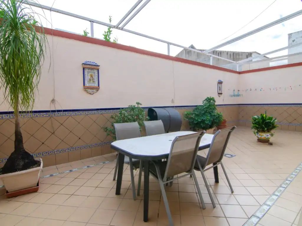 Terraza de Casa o chalet en venta en La Rinconada