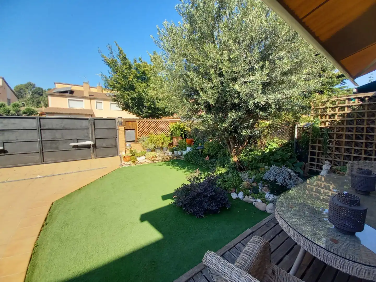 Jardín de Casa adosada en venta en Lliçà d'Amunt con Calefacción, Jardín privado y Amueblado
