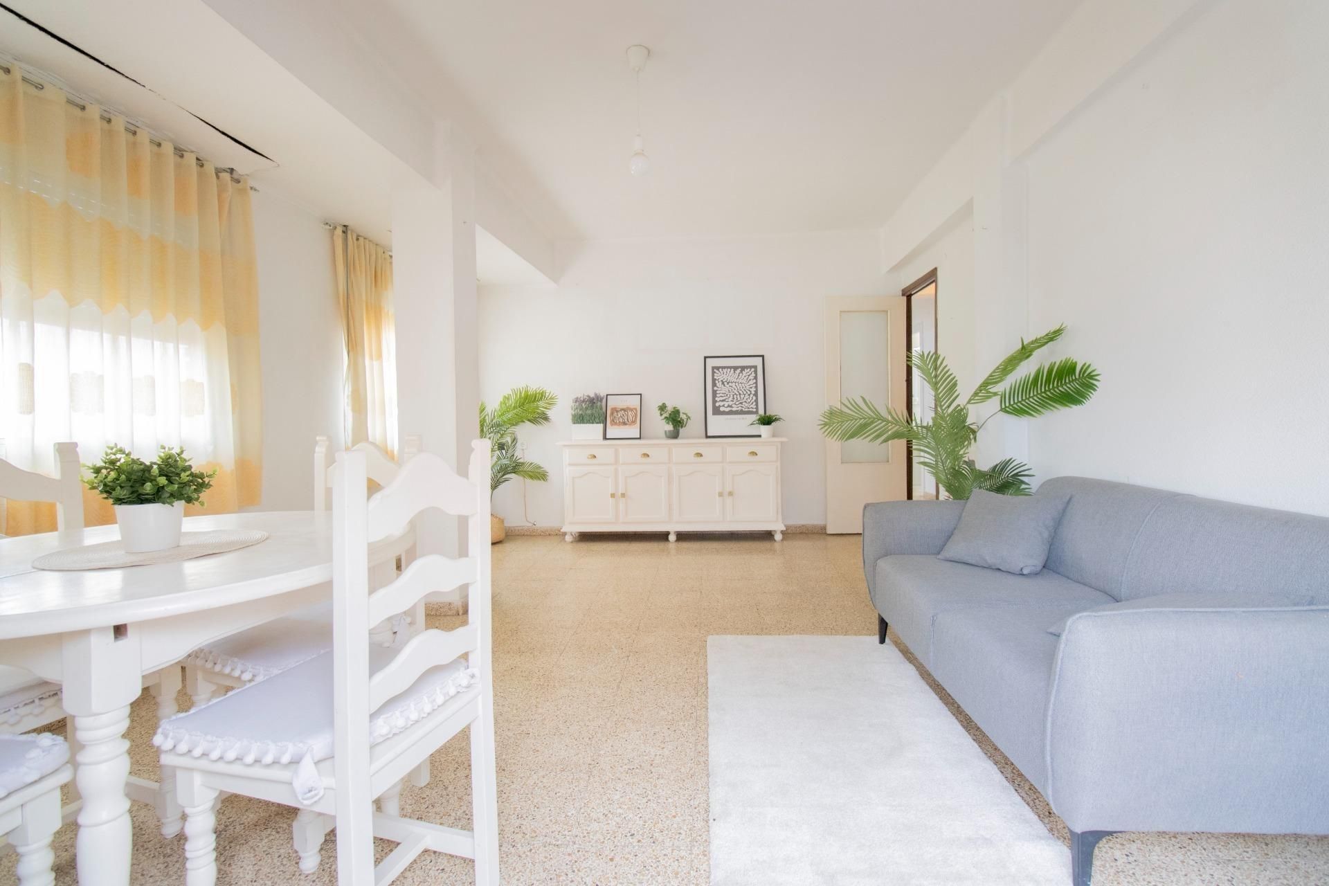 Living room of Flat for sale in Museros  with Balcony