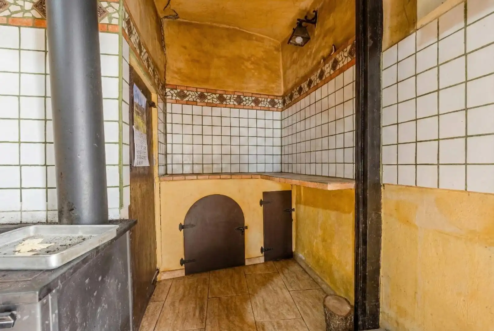 Cocina de Finca rústica en venta en Forès con Calefacción, Terraza y Balcón