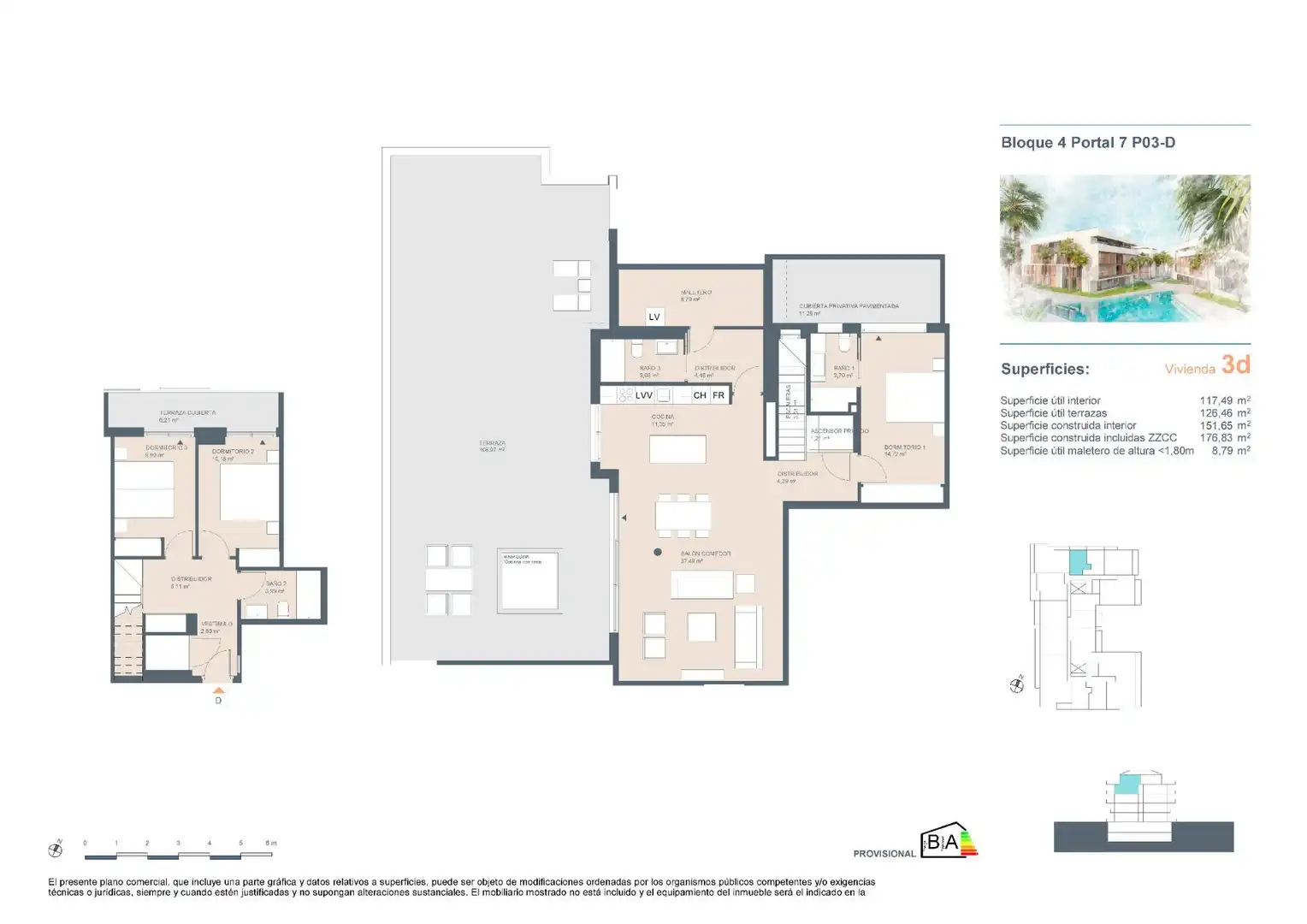Penthouse mit Pool zum Verkauf in Centro ciudad, imagen 47