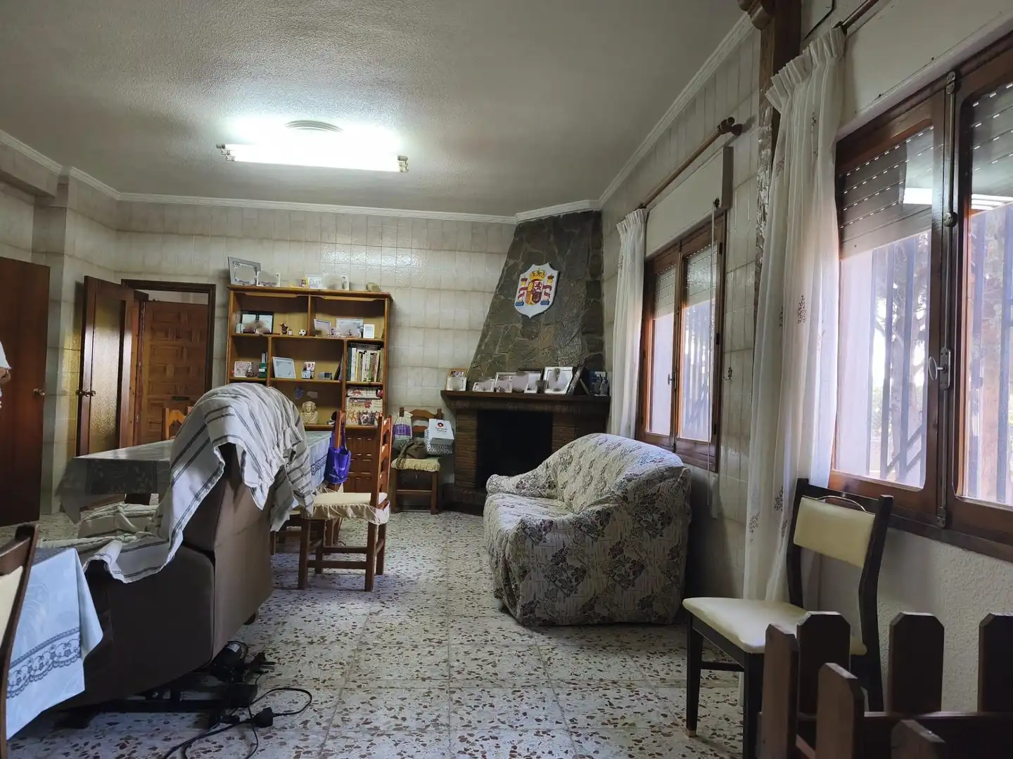 Sala de estar de Casa o chalet en venta en Elche / Elx con Jardín privado