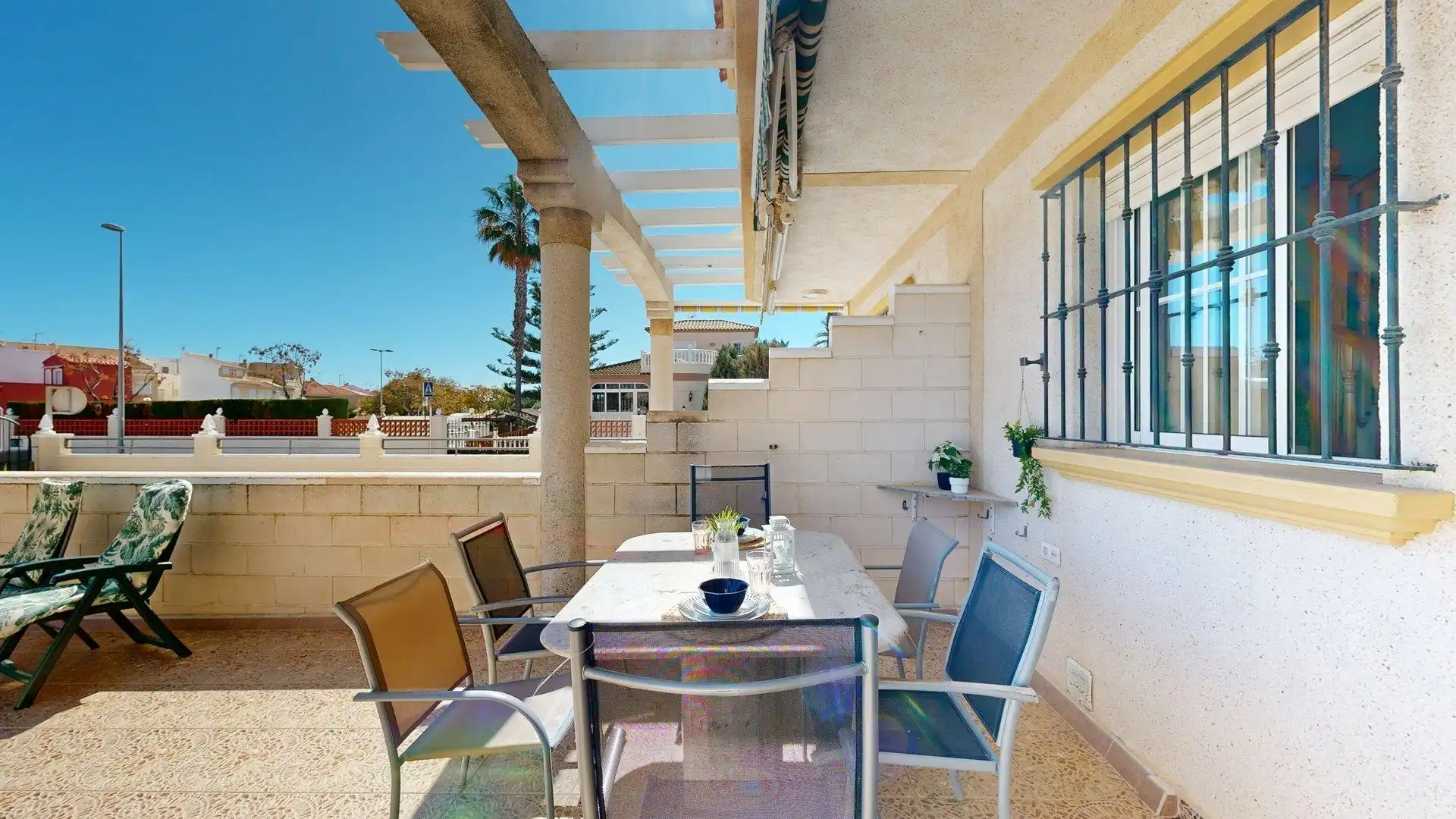 Terraza de Casa adosada en venta en Pilar de la Horadada con Jardín privado, Terraza y Balcón