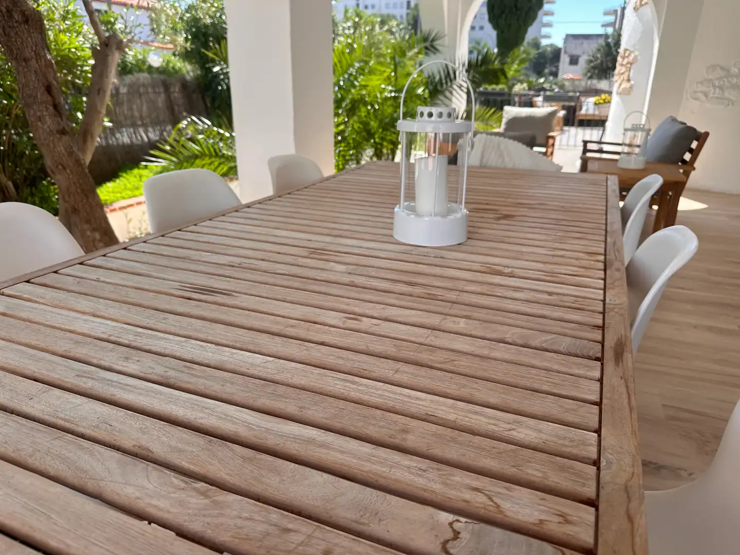 Terrasse von Haus oder Chalet zum Verkauf in Mont-roig del Camp mit Klimaanlage, Heizung und Privatgarten