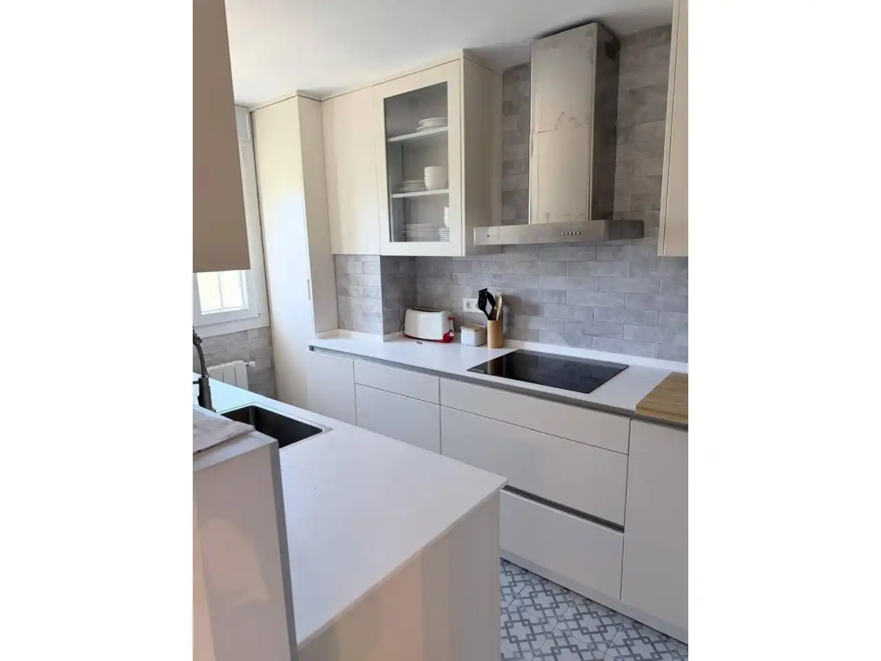 Cocina de Piso de alquiler en Badajoz con Calefacción y Terraza