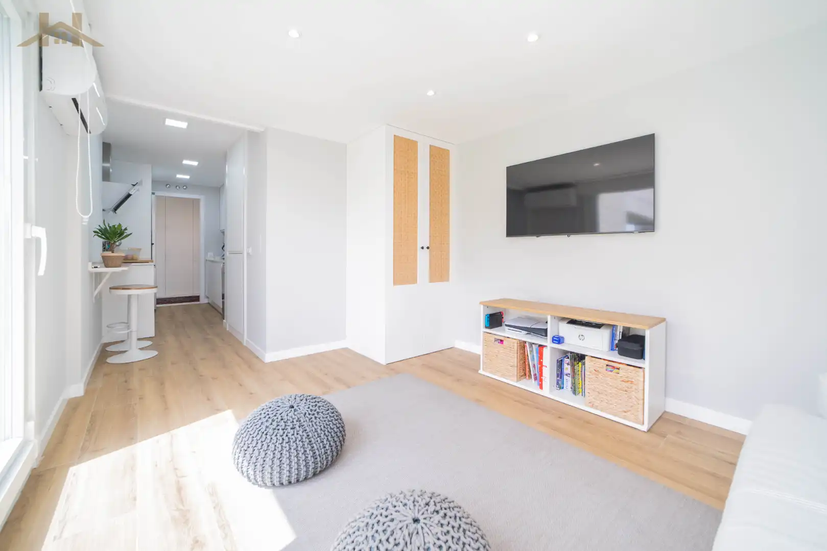 Sala de estar de Planta baja en venta en Boadilla del Monte con Aire acondicionado, Calefacción y Jardín privado