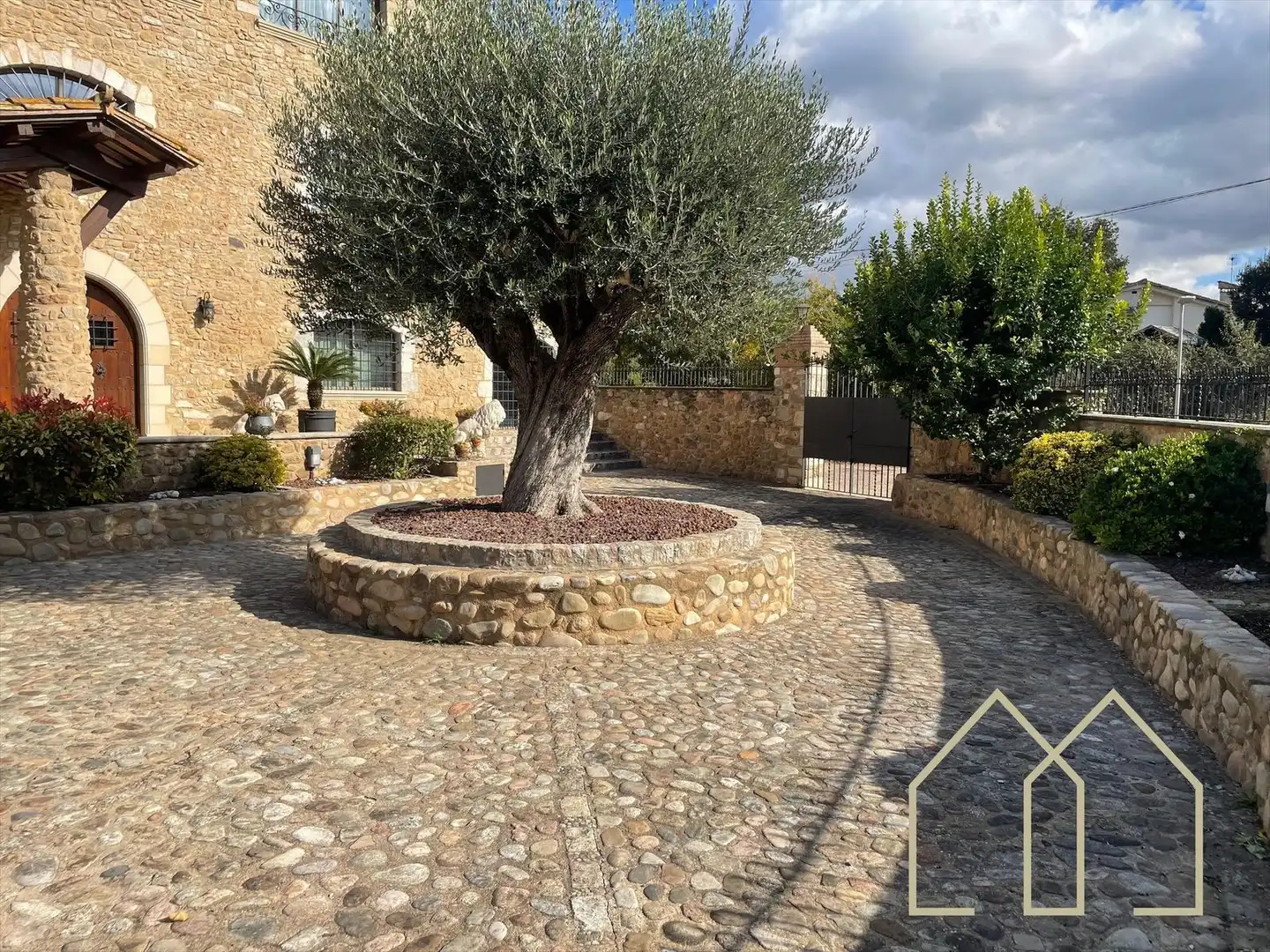 Terraza de Casa o chalet en venta en Sant Joan de Mollet con Aire acondicionado, Calefacción y Jardín privado
