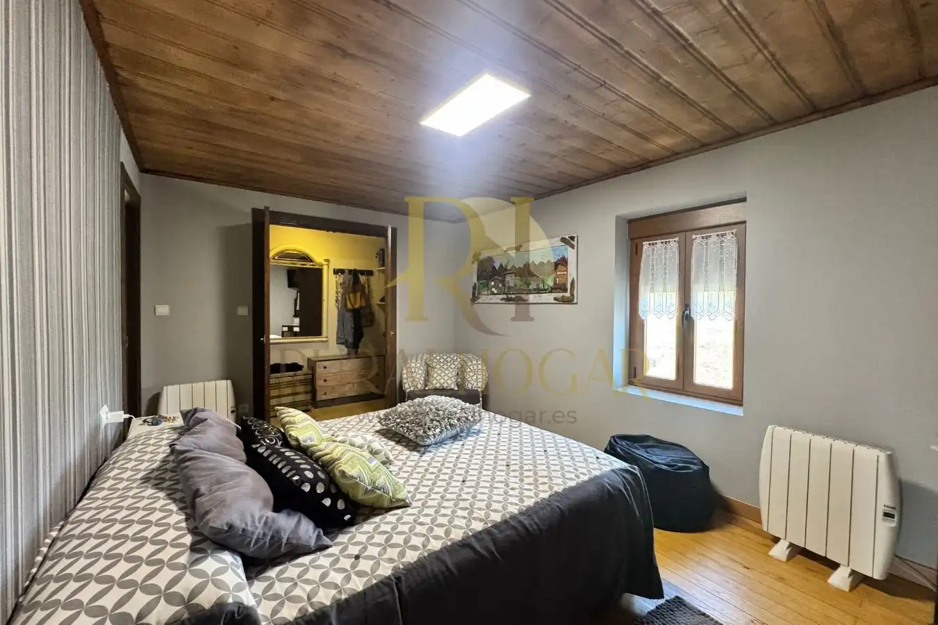 Habitación de Casa o chalet en venta en Gradefes con Calefacción, Parquet y Amueblado
