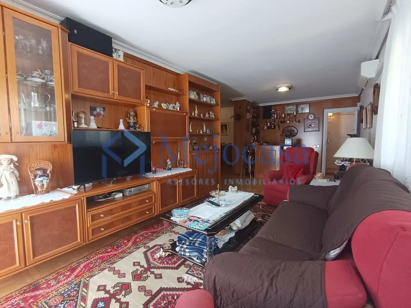 Sala d'estar de Pis en venda en Madrid amb Aire condicionat, Calefacció i Jardí privat