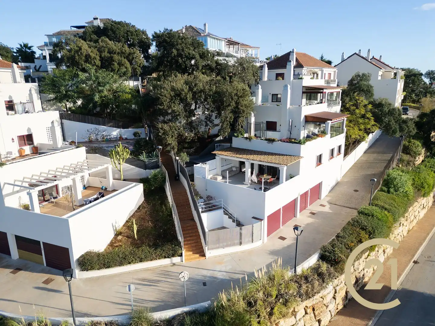 Vista exterior de Casa adosada en venta en Ojén con Aire acondicionado, Calefacción y Jardín privado