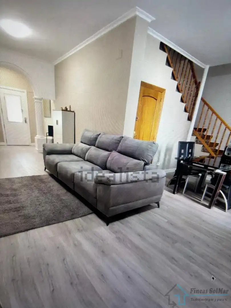 Living room of Houses for sale in Castellón de la Plana / Castelló de la Plana  with Air Conditioner, Terrace and Furnished