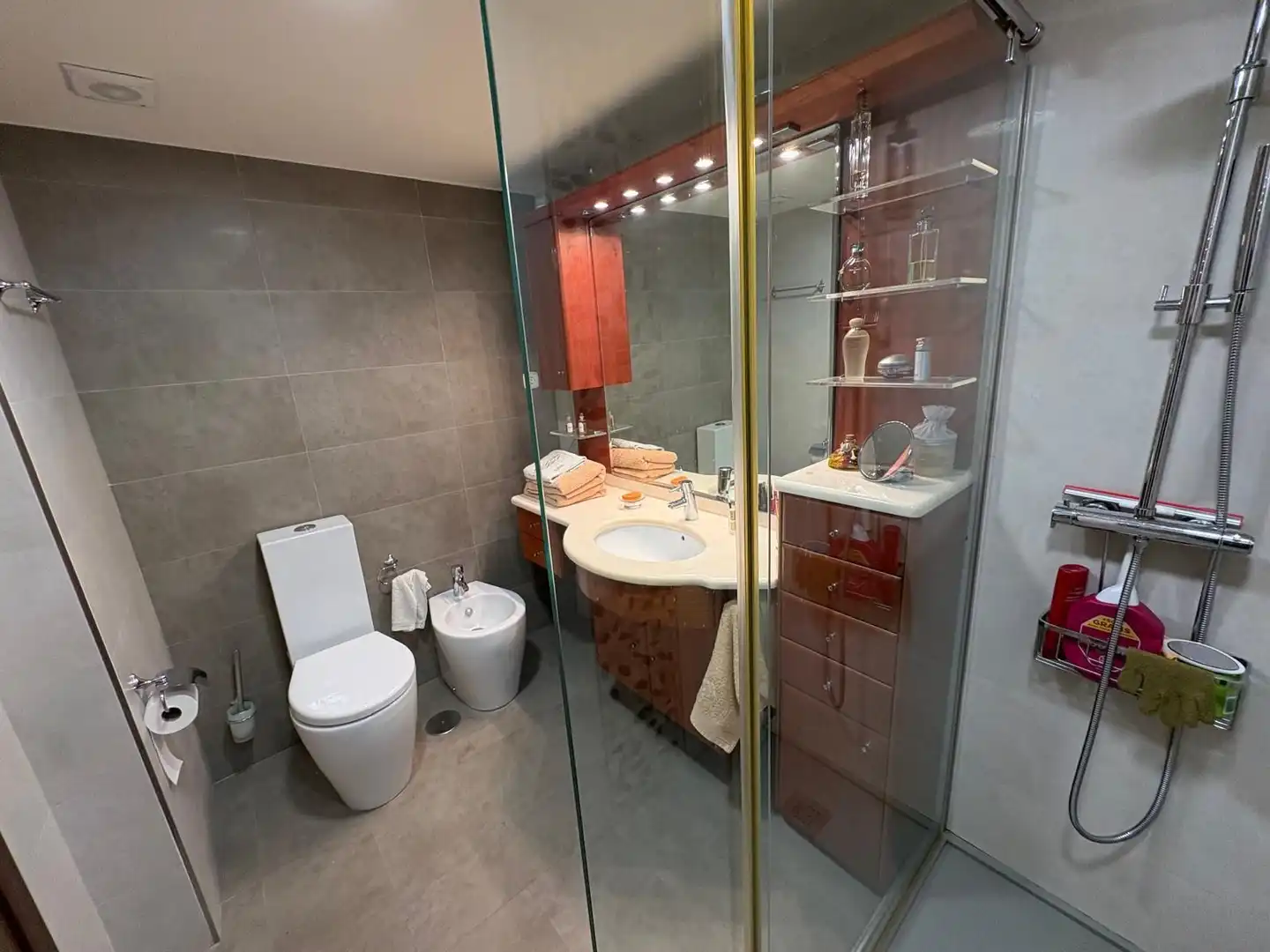 Bathroom of Flat for rent in Murcia  with Air Conditioner, Heating and Storage room